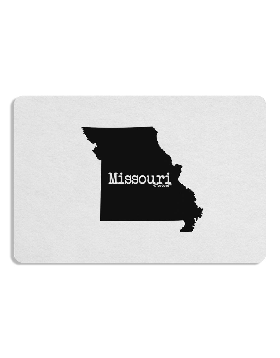 Missouri - United States Shape Placemat Set of 4 Placemats-Placemat-TooLoud-White-Davson Sales