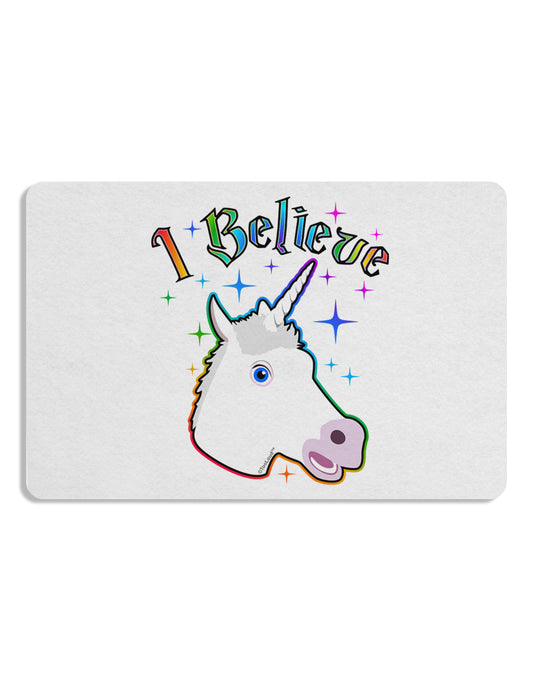 I Believe in Unicorns Placemat Set of 4 Placemats-Placemat-TooLoud-White-Davson Sales