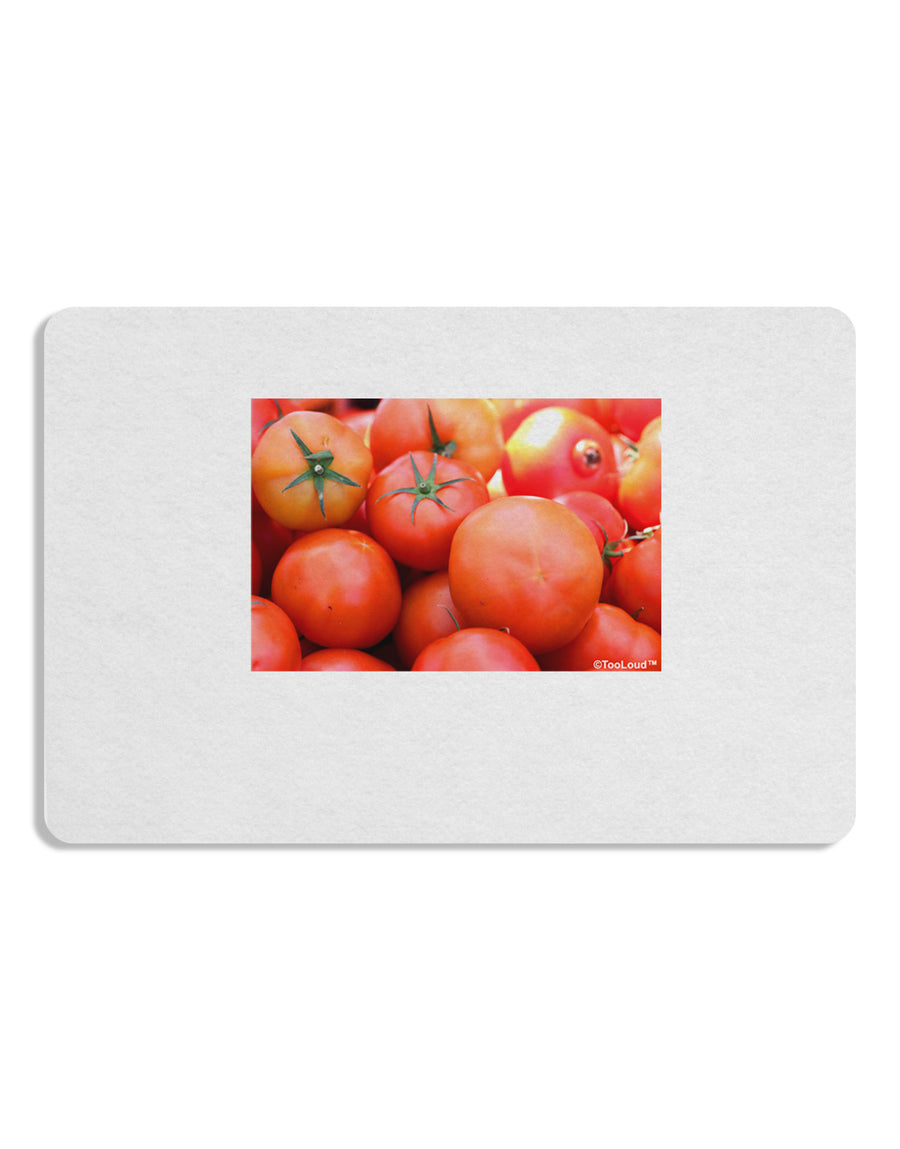 Buy Local Produce Tomatoes Placemat Set of 4 Placemats-Placemat-TooLoud-White-Davson Sales