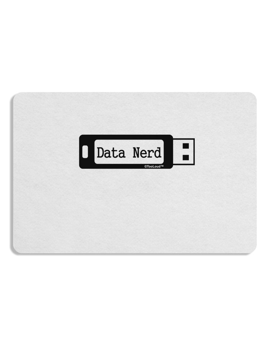 Data Nerd USB Placemat by TooLoud Set of 4 Placemats-Placemat-TooLoud-White-Davson Sales