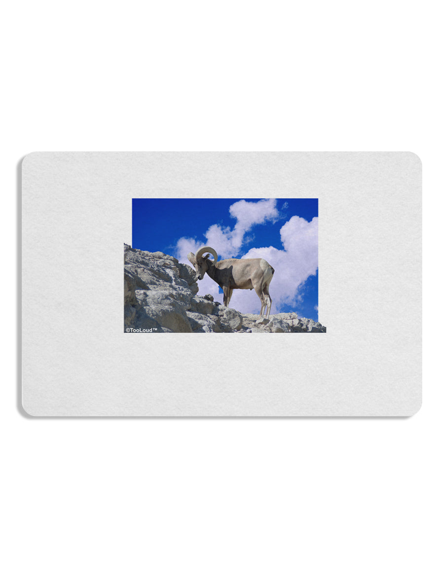 Bighorn Ram Placemat Set of 4 Placemats-Placemat-TooLoud-White-Davson Sales