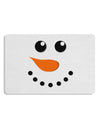 Snowman Face Christmas 12 x 18 Placemat Set of 4 Placemats-Placemat-TooLoud-White-Davson Sales