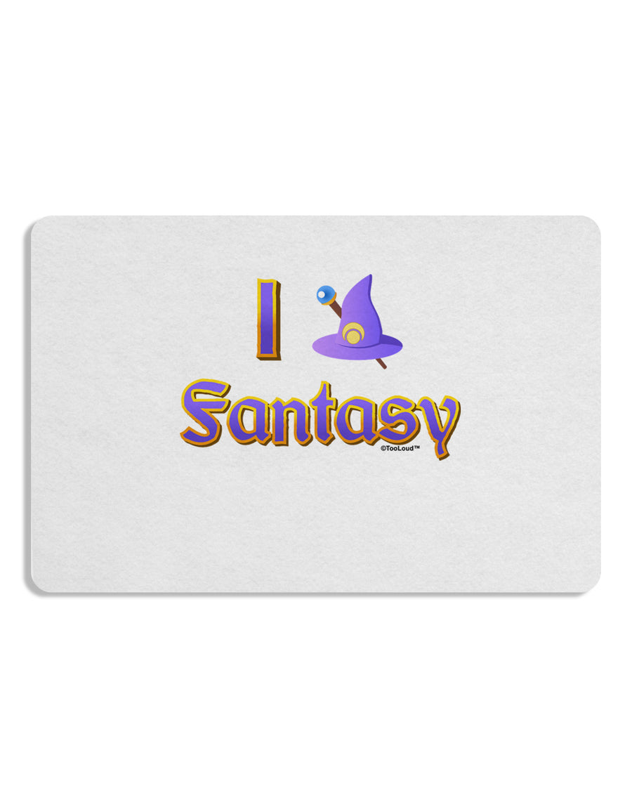 I Love Fantasy Placemat Set of 4 Placemats-Placemat-TooLoud-White-Davson Sales