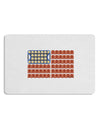 American Breakfast Flag - Bacon and Eggs Placemat Set of 4 Placemats-Placemat-TooLoud-White-Davson Sales