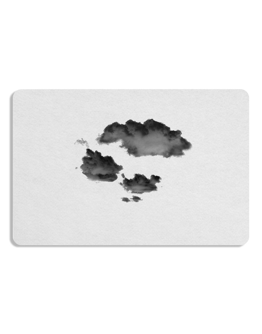 Inverted Puffy Clouds Placemat Set of 4 Placemats-Placemat-TooLoud-White-Davson Sales