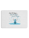 Let It Snow Happy Snowman Placemat Set of 4 Placemats-Placemat-TooLoud-White-Davson Sales