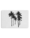 Palm Rows Silhouette Placemat Set of 4 Placemats-Placemat-TooLoud-White-Davson Sales