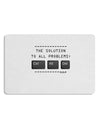 The Solution - Ctrl Alt Del Placemat Set of 4 Placemats-Placemat-TooLoud-White-Davson Sales