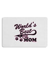 World's Best Cat Mom Placemat by TooLoud Set of 4 Placemats-Placemat-TooLoud-White-Davson Sales