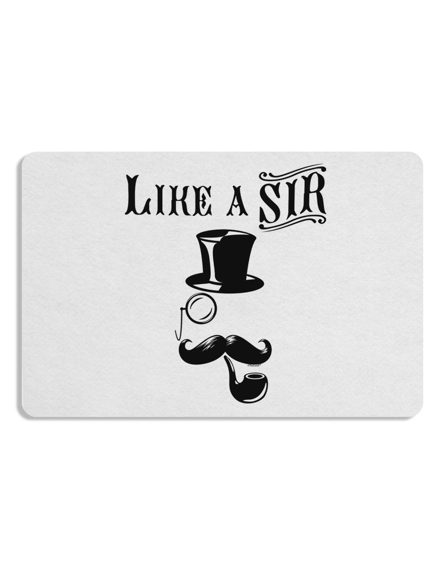 Like A Sir - Super Classy Placemat Set of 4 Placemats-Placemat-TooLoud-White-Davson Sales