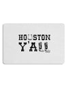 Houston Y'all - Boots - Texas Pride Placemat by TooLoud Set of 4 Placemats-Placemat-TooLoud-White-Davson Sales