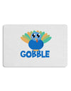 Cute Gobble Turkey Blue Placemat Set of 4 Placemats-Placemat-TooLoud-White-Davson Sales