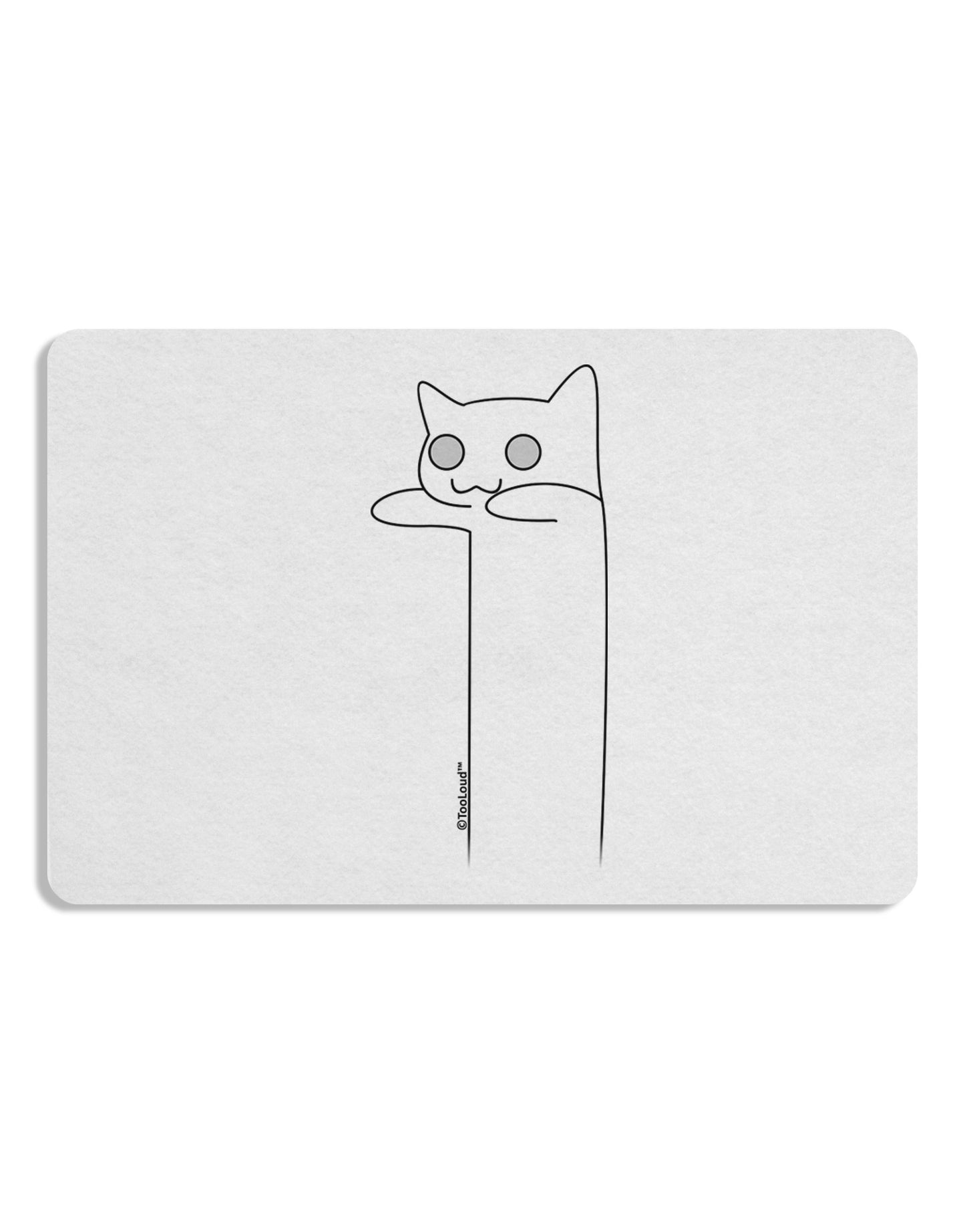 Longcat - Internet Humor Placemat by TooLoud Set of 4 Placemats-Placemat-TooLoud-White-Davson Sales