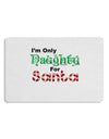 Naughty For Santa Placemat Set of 4 Placemats-Placemat-TooLoud-White-Davson Sales