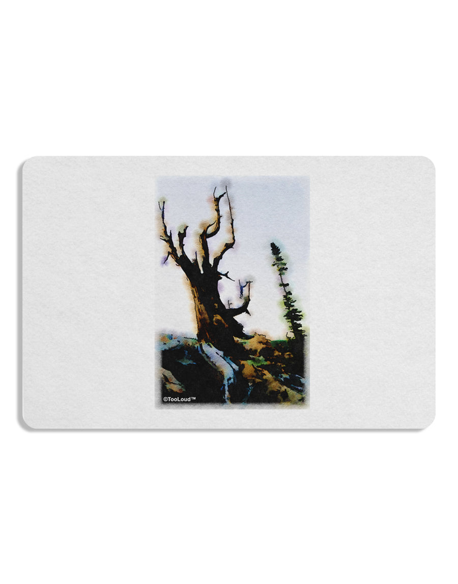 CO Mountain Scenery Watercolor Placemat by TooLoud Set of 4 Placemats-Placemat-TooLoud-White-Davson Sales