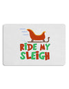 Ride My Sleigh Color Placemat Set of 4 Placemats-Placemat-TooLoud-White-Davson Sales