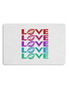 Colorful Love Kisses Placemat Set of 4 Placemats-Placemat-TooLoud-White-Davson Sales