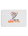 Kiss Me BOOtiful Ghost Orange Placemat Set of 4 Placemats-Placemat-TooLoud-White-Davson Sales