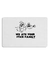 We Ate Your Stick Family - Funny Placemat by TooLoud Set of 4 Placemats-Placemat-TooLoud-White-Davson Sales