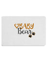 Baby Bear Paws Placemat Set of 4 Placemats-Placemat-TooLoud-White-Davson Sales