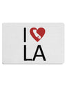 I Heart Los Angeles Placemat Set of 4 Placemats-Placemat-TooLoud-White-Davson Sales