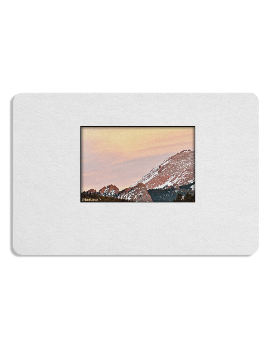 CO Sunset Cliffs Placemat Set of 4 Placemats-Placemat-TooLoud-White-Davson Sales