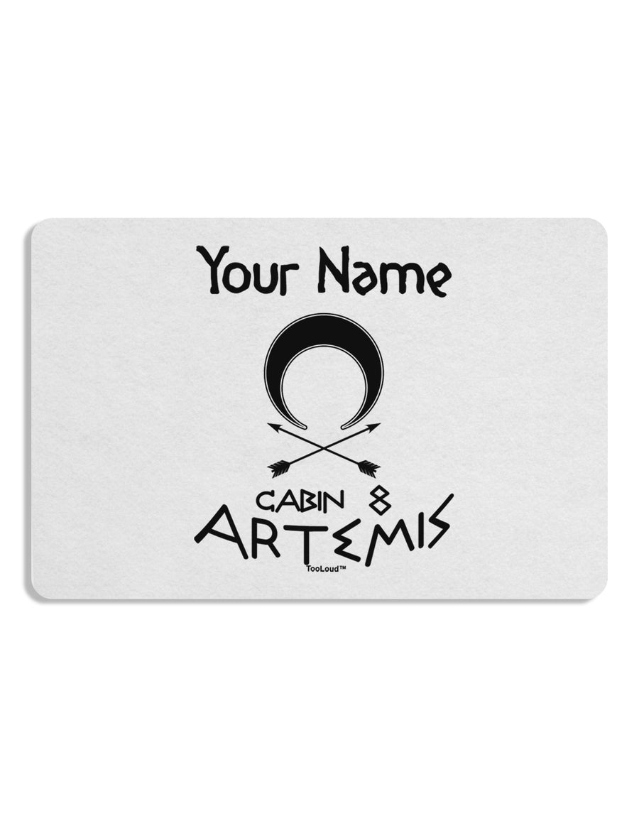 Personalized Cabin 8 Artemis Placemat by TooLoud Set of 4 Placemats-Placemat-TooLoud-White-Davson Sales