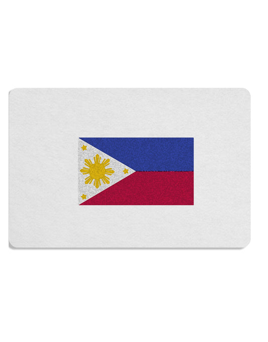 TooLoud Distressed Philippines Flag Placemat Pack of 4-Placemat-TooLoud-Davson Sales