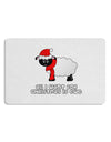 All I Want For Christmas Is Ewe Sheep 12 x 18 Placemat Set of 4 Placemats-Placemat-TooLoud-White-Davson Sales