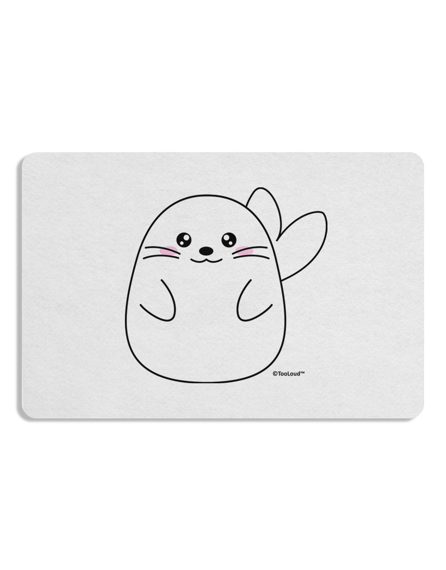 Cute Seal Placemat by TooLoud Set of 4 Placemats-Placemat-TooLoud-White-Davson Sales