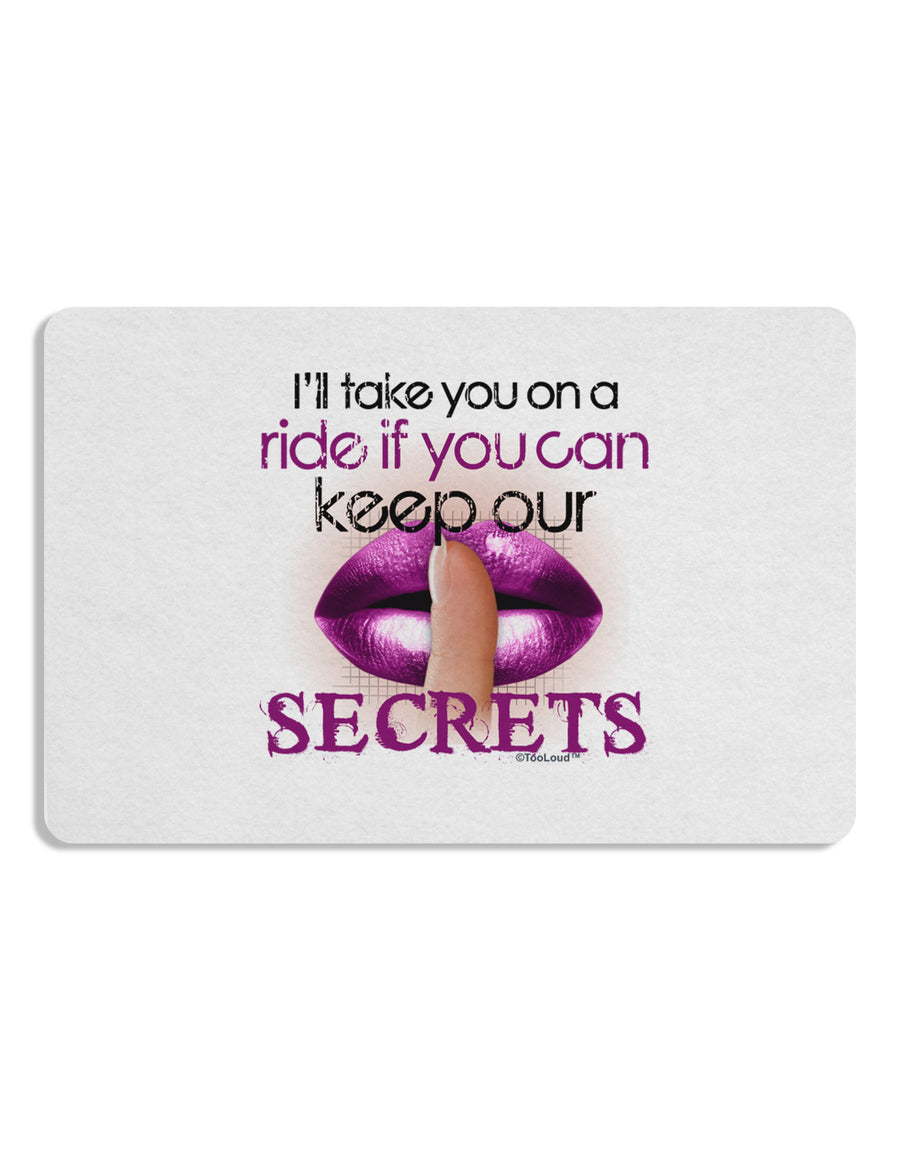 If You Can Keep Our Secrets Placemat Set of 4 Placemats-Placemat-TooLoud-White-Davson Sales