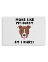 More Like Pit Buddy Placemat by TooLoud Set of 4 Placemats-Placemat-TooLoud-White-Davson Sales