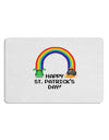 Pixel Pot of Gold St Patrick Text Placemat Set of 4 Placemats-Placemat-TooLoud-White-Davson Sales