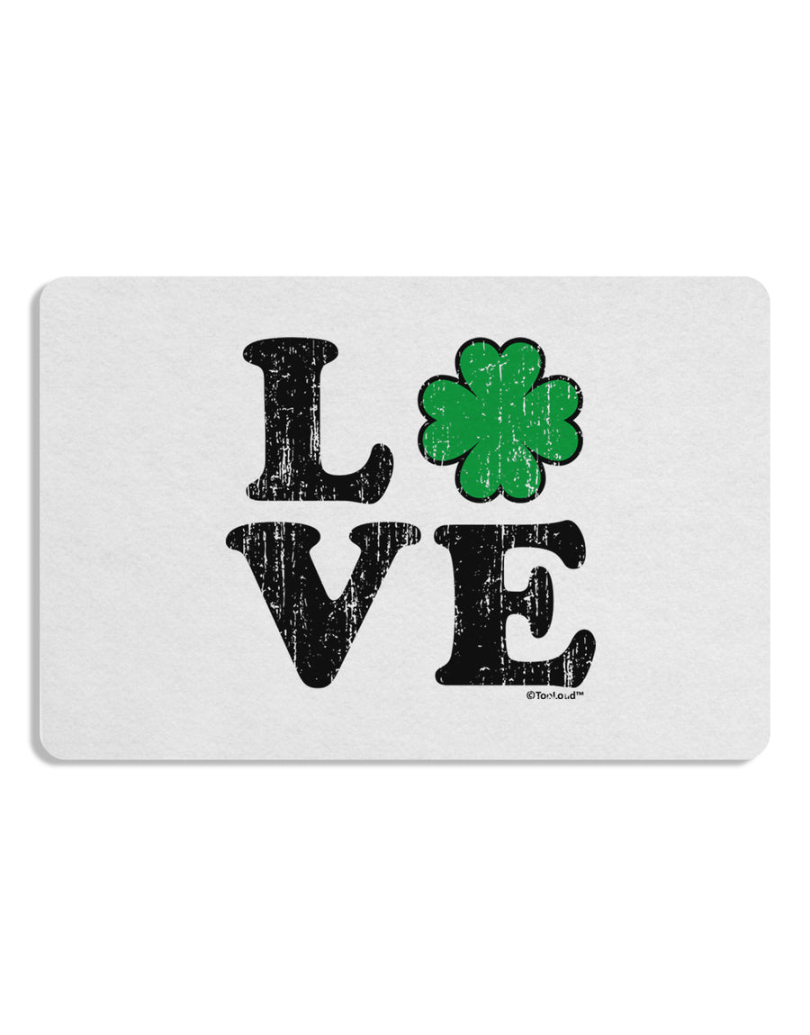 Irish Love - Distressed Placemat by TooLoud Set of 4 Placemats-Placemat-TooLoud-White-Davson Sales