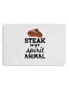 Steak Is My Spirit Animal Placemat Set of 4 Placemats-Placemat-TooLoud-White-Davson Sales