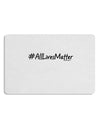 Hashtag AllLivesMatter Placemat Set of 4 Placemats-Placemat-TooLoud-White-Davson Sales