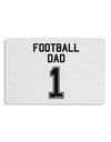 Football Dad Jersey Placemat by TooLoud Set of 4 Placemats-Placemat-TooLoud-White-Davson Sales