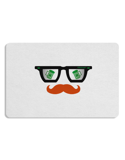 St. Patrick's Day Beer Glasses Design Placemat by TooLoud Set of 4 Placemats-Placemat-TooLoud-White-Davson Sales