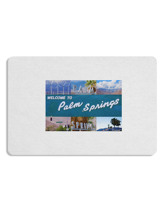 Welcome to Palm Springs Collage Placemat Set of 4 Placemats-Placemat-TooLoud-White-Davson Sales