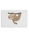 Cute Hanging Sloth 12 x 18 Placemat Set of 4 Placemats-Placemat-TooLoud-White-Davson Sales