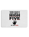 High Five In The Face Placemat Set of 4 Placemats-Placemat-TooLoud-White-Davson Sales