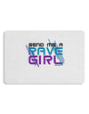 Send Me A Rave Girl Placemat Set of 4 Placemats-Placemat-TooLoud-White-Davson Sales