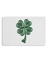 3D Style Celtic Knot 4 Leaf Clover Placemat Set of 4 Placemats-Placemat-TooLoud-White-Davson Sales