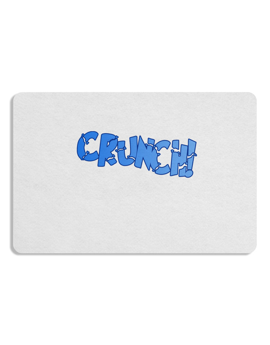 Onomatopoeia CRUNCH Placemat Set of 4 Placemats-Placemat-TooLoud-White-Davson Sales