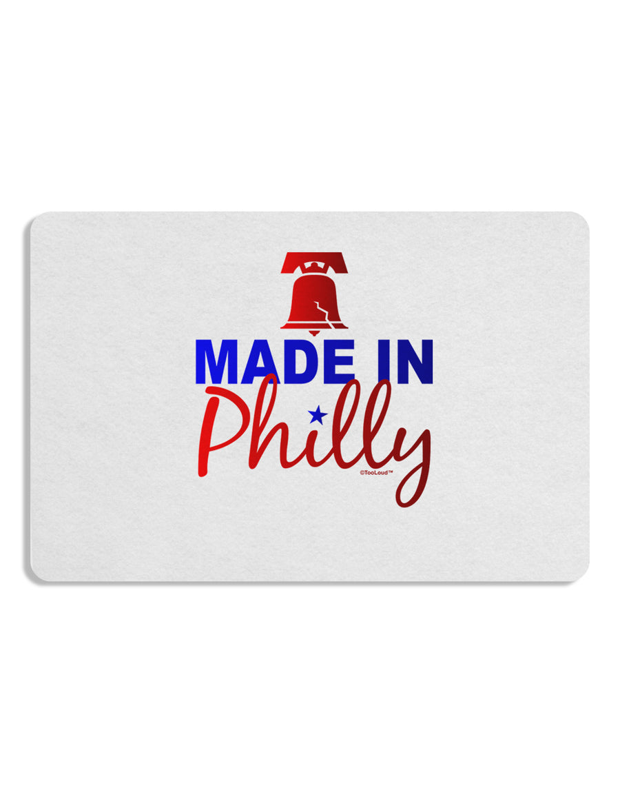 Made In Philly Placemat Set of 4 Placemats-Placemat-TooLoud-White-Davson Sales