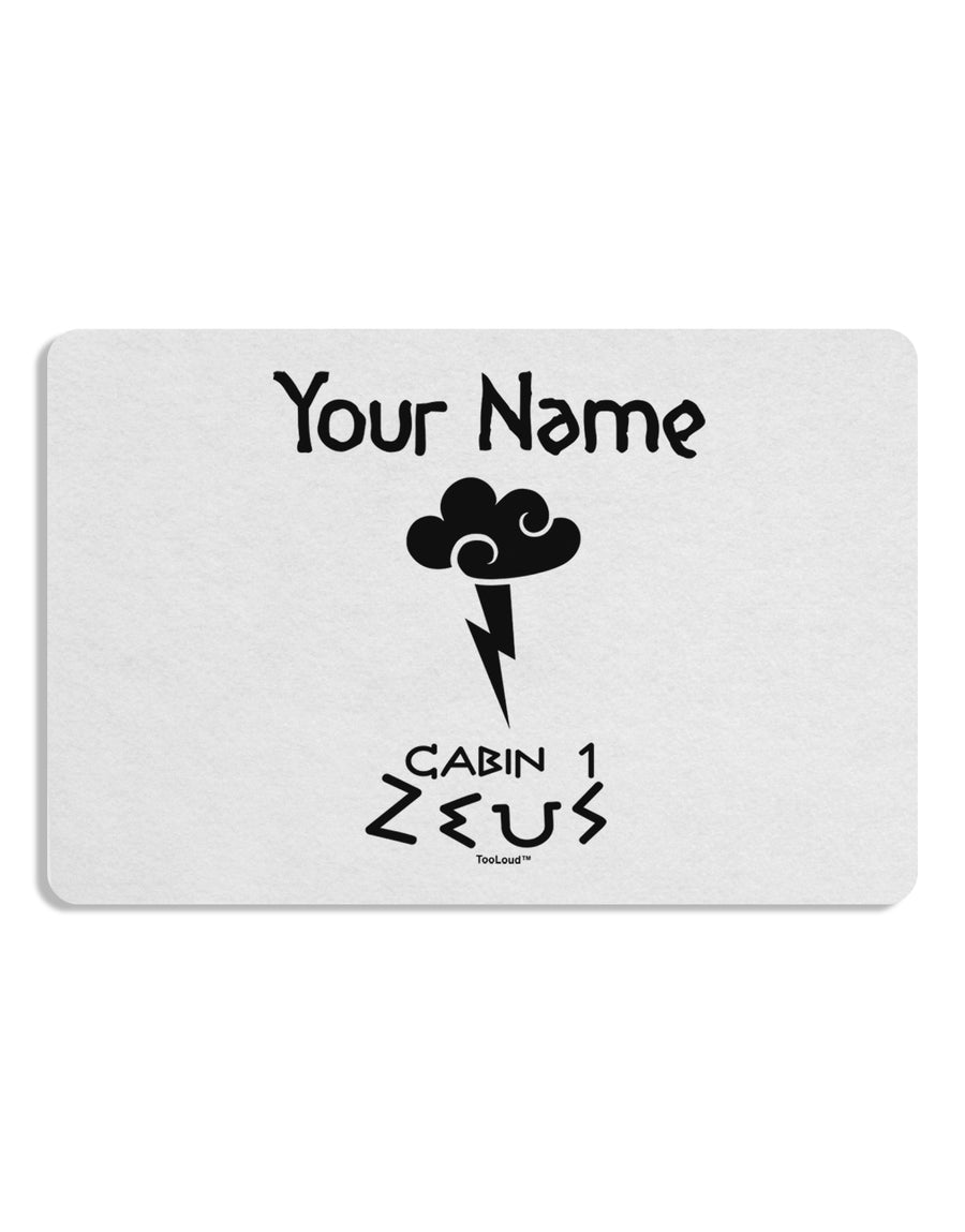 Personalized Cabin 1 Zeus Placemat by TooLoud Set of 4 Placemats-Placemat-TooLoud-White-Davson Sales