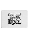 You Had Me at Hola Placemat by TooLoud Set of 4 Placemats-Placemat-TooLoud-White-Davson Sales