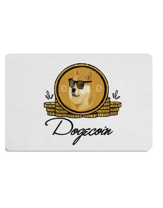 TooLoud Doge Coins Placemat Set of 4 Placemats Multi-pack-Placemat-TooLoud-Davson Sales