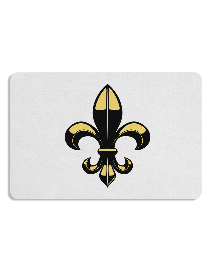 Golden Fleur de Lis Placemat Set of 4 Placemats-Placemat-TooLoud-White-Davson Sales