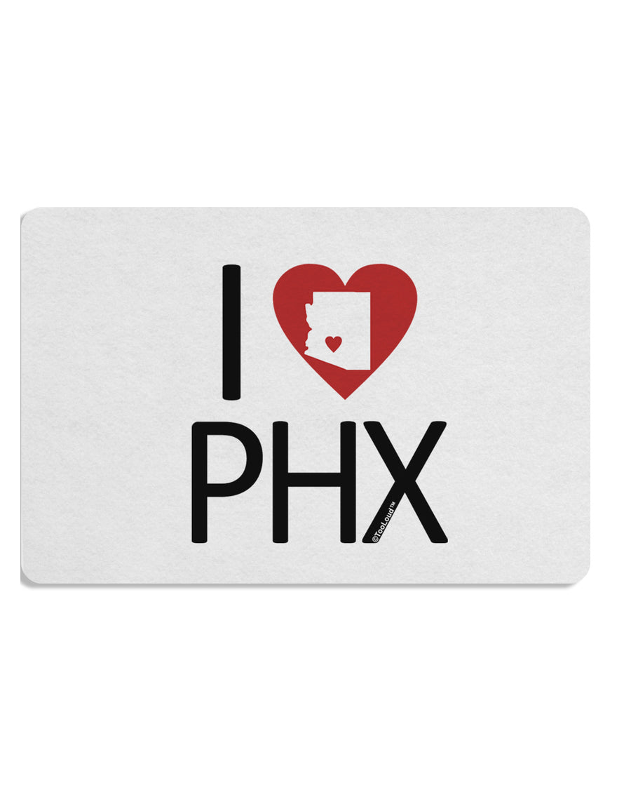 I Heart Phoenix Placemat Set of 4 Placemats-Placemat-TooLoud-White-Davson Sales